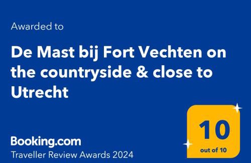 Bunnik Apartment | Discover De Mast bij Fort Vechten: Ideal for Families Near Utrecht