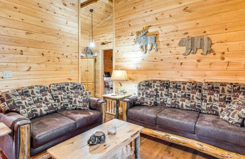Murphy House | Cozy Smoky Mountain Cabin Retreat with Fire Pit & Accessibility