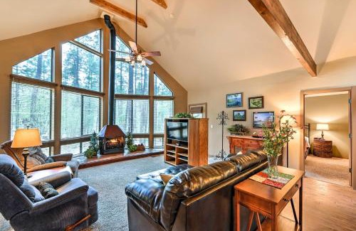 Ponderosa Park House | Prescott Cabin with Scenic Forest Views and Relaxing Deck