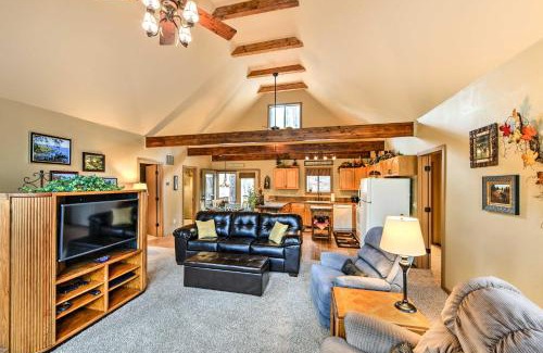 Ponderosa Park House | Prescott Cabin with Scenic Forest Views and Relaxing Deck