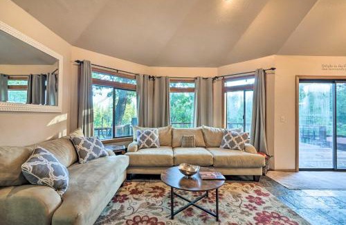 Arnold House | Tranquil Mountain Escape with Deck and Grill for Families
