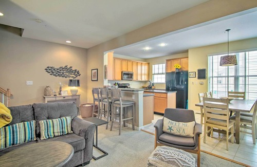 Ocean View Apartment | Seaside Escape with Pool, 2 Miles from Bethany Beach