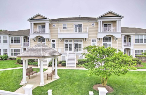 Ocean View Apartment | Seaside Escape with Pool, 2 Miles from Bethany Beach