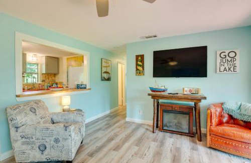 Tool House | Pet-Friendly Waterfront Retreat with Deck and Fire Pit