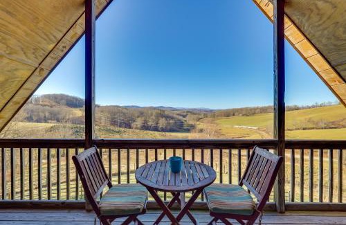 Laurel Springs House | Scenic Sparta Cabin with Decks and Family-Friendly Amenities