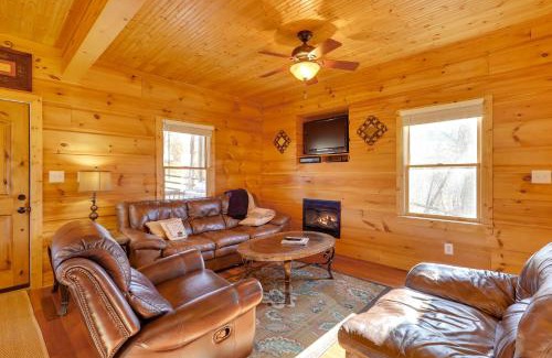 Laurel Springs House | Scenic Sparta Cabin with Decks and Family-Friendly Amenities