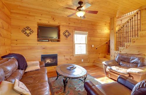 Laurel Springs House | Scenic Sparta Cabin with Decks and Family-Friendly Amenities