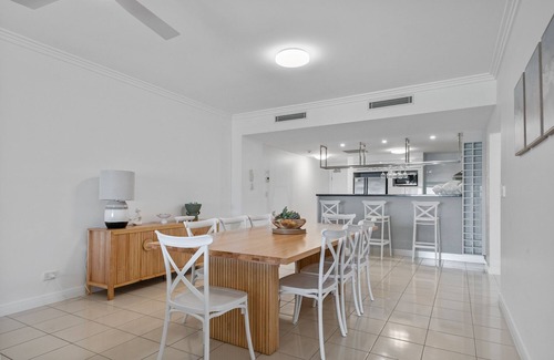 Brisbane House | Inviting Deep Blue Apartment 8 in Tangalooma, Family-Friendly
