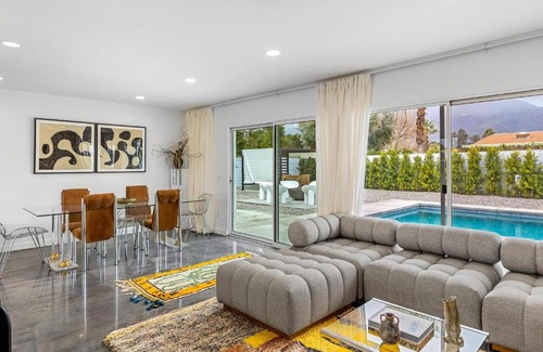 Racquet Club South House | Relax at Deeply Madly Palm Springs with Hot Tub Access