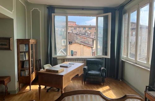 Old Town Apartment | Central Degli Oddi Penthouse Steps from the Cathedral