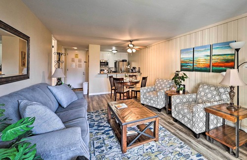 Townsite Condo | Deja Blue: Beachfront Condo with Pools & Spa Amenities