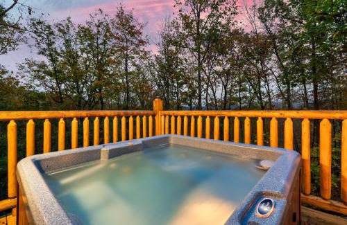 Gatlinburg - Pigeon Forge House | Deja View Mountain Cabin: Family Getaway with Hot Tub & Pet Friendly