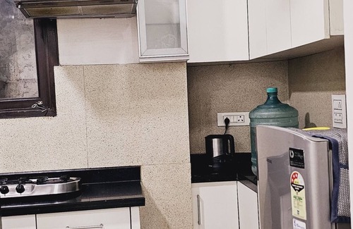 Kalkaji Apartment | Inviting 3BR Apartment with Park Views and Great Amenities