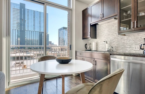Waller Creek District Apartment | Inviting Downtown 1BR with Pool, Gym & Pet-Friendly Perks