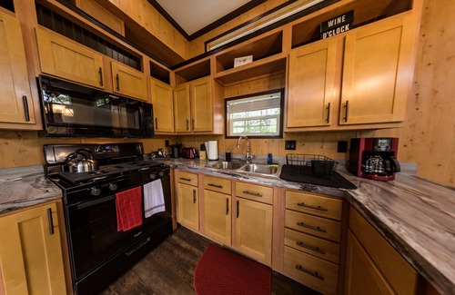 Murphy Cabin | Enchanting Forest Tiny Home with Hot Tub & Ocean View