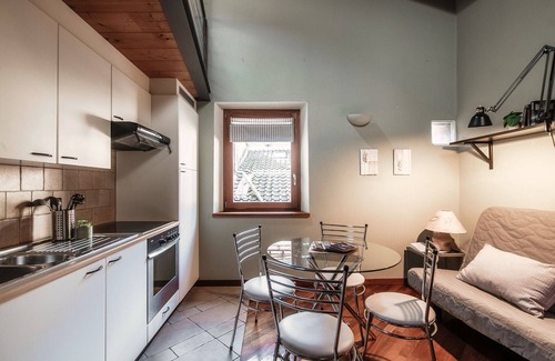 Morcote Apartment | Cozy Loft with Lake View Near Santa Maria Church in Morcote