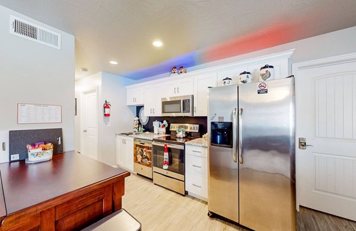 Hurricane House | Inviting Lower-Level Getaway with Kitchen and Pool Access