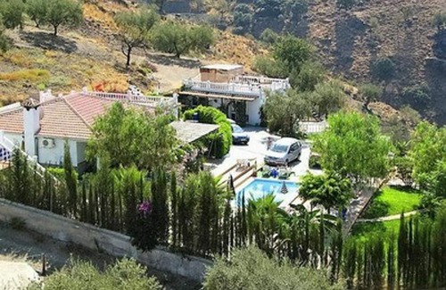 Canillas de Aceituno House | Cozy Studio 'Torre' with Pool Views in Country Retreat