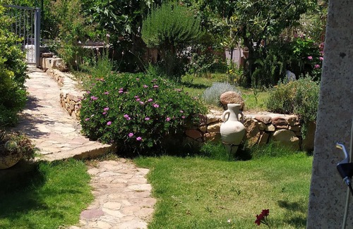 Cala Sinzias Villa | Inviting Villa Steps from Calasinzias Beach with Ocean View