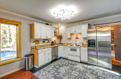 Delta Junction House | Delta Junction Rental: Private Pool & Hot Tub Retreat