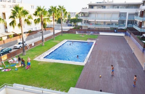 Sant Carles de la Rapita Apartment | Experience Deltamar by Interhome: Oceanfront Bliss Awaits