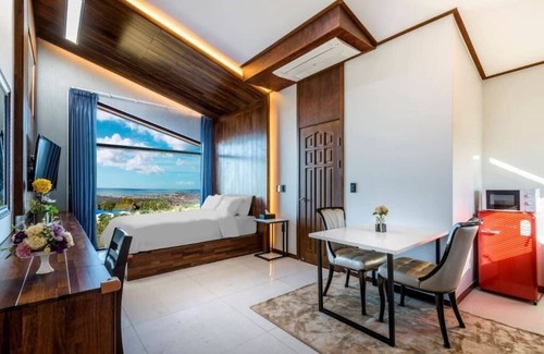 Jocheon Apartment | Relax at Delux #C-Block The Jun in Jeju's Scenic Retreat