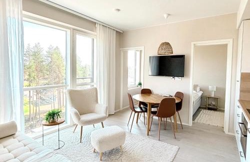 Kalajoki Apartment | Coastal Retreat: Deluxe Apartment with Ocean and Golf Views