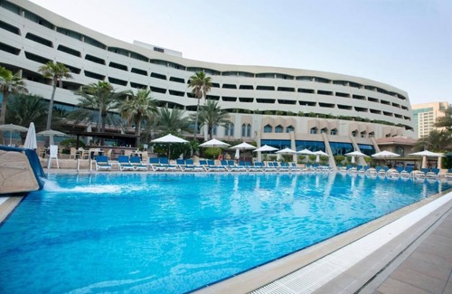 Beach & Coast Apartment | City View Retreat with Balcony Near Al Khan Beach