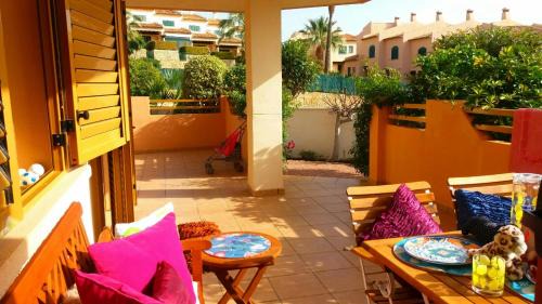 Golf Bahia Apartment | Pet-Friendly Garden Flat Steps from Terra-Mítica Attractions