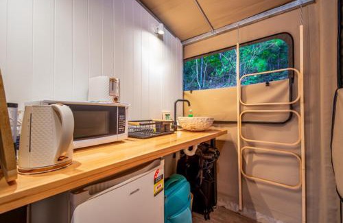 Nelly Bay Other | Eco Certified Deluxe King Safari Tent with Oceanfront Views