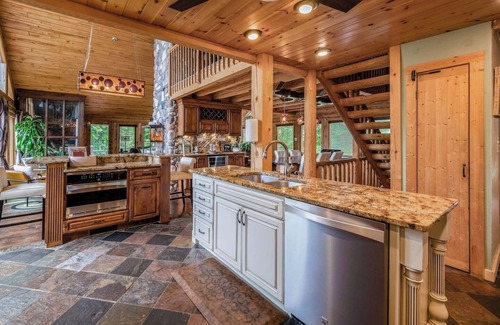 Cohasset Cabin | Idyllic Log Home with Lake Views on Pokegama Chain