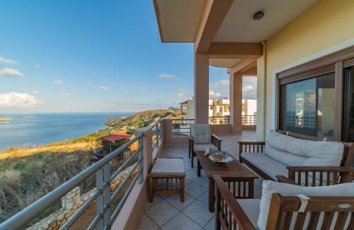 Megala Chorafia Villa | Elegant Deluxe Villa Kamba with Ocean View - Rated 9.8/10