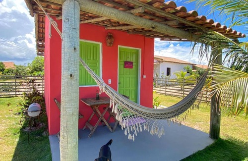 Caraiva Ski Chalet | Beachfront Dendê Suite - Pet Friendly & Breakfast Included