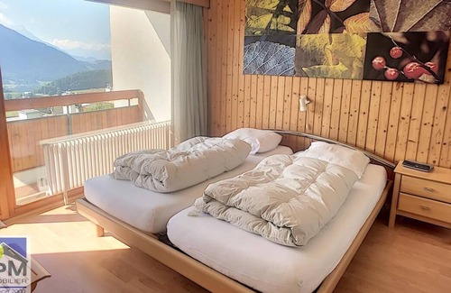 Leysin Apartment | Dents du Midi B56 3 rooms apartment up to 4 people (65m2) at second floor of an apartment house at a