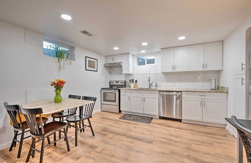 Club Crest House | Modern Duplex with Patio - Top Rated Near Olde Town Arvada