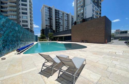 Mercurio Apartment | Cozy One-Bedroom Retreat - Latitud La Victoria Near Downtown