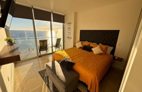 Zona Dorada Apartment | Oceanfront Escape at Camino al Mar with Private Beach