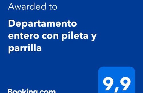 Balvanera Apartment | Family-Friendly Retreat with Pool and Grill, Rated 9.9/10
