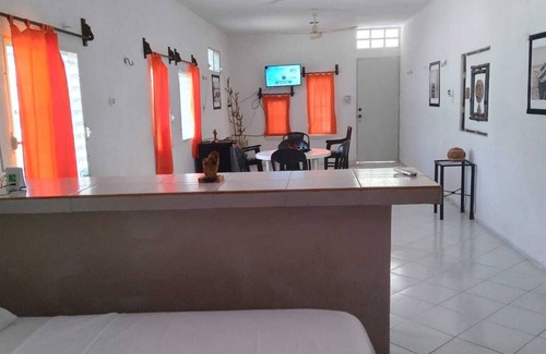 Dzilam de Bravo Apartment | Spacious Departamento Grande Caracoles 1 with Spa & Pet Friendly