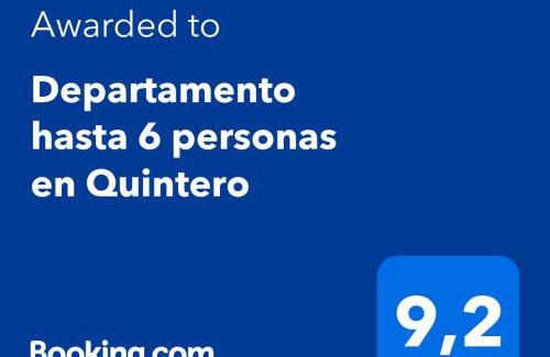 Quintero Apartment | Ideal Quintero Retreat for Up to 6 Guests with Ocean View