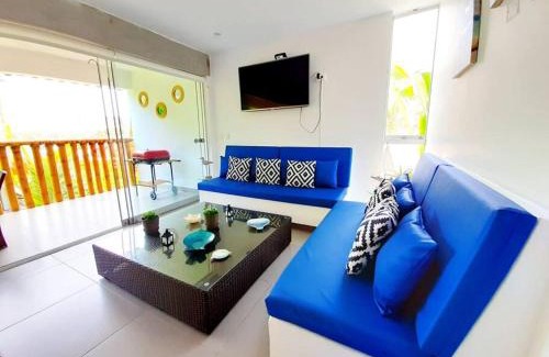 Bocapan Apartment | Beautiful Oceanfront Departamento Las Palmeras de Bocapán