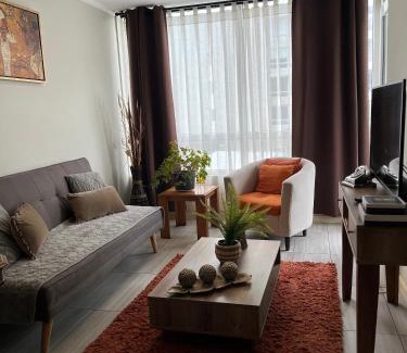 Temuco Apartment | Modern Depto Ginebra: Highly Rated with Parking & Accessibility