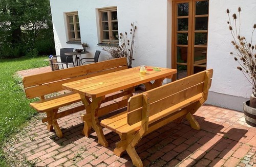 Pfaffing House | Oceanfront Bliss at Der Birkenhof-Ried - 4-Star Escape
