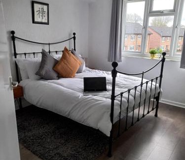 Derby Apartment | Derby City Apartment: Free Parking & Family-Pet Friendly
