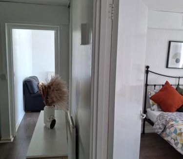 Derby Apartment | Derby City Apartment: Free Parking & Family-Pet Friendly