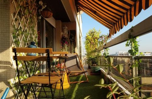 12th Arrondissement Apartment | Sky-High Retreat with Panoramic Views at Dernier Étage