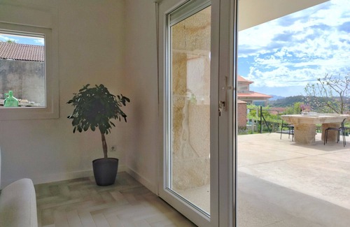 Sanxenxo Apartment | Relax at Desconectaengalicia Casa A de Lola - Top Rated Stay