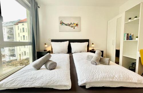 Zentrum-Nord Apartment | Modern City Apartment Lilly with Balcony & Café Bar