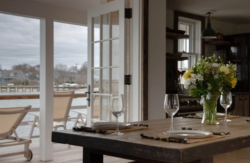 Nantucket Town Cottage | Idyllic Wharf Cottage with Private Deck & Dock, Rated 10/10