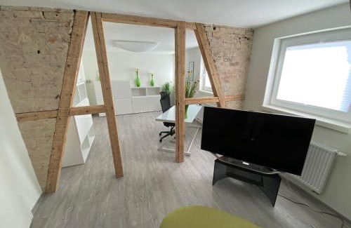 Langelsheim Apartment | Inviting Design Fewo am Harz: Rated 8.6/10 & Family-Friendly